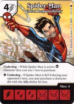 2015 Dice Masters The Amazing Spider-Man #69of142 Spider-Man Front