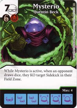 2015 Dice Masters The Amazing Spider-Man #99of142 Mysterio Front