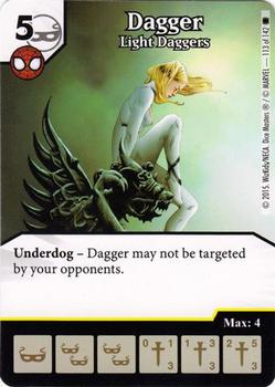 2015 Dice Masters The Amazing Spider-Man #113of142 Dagger Front