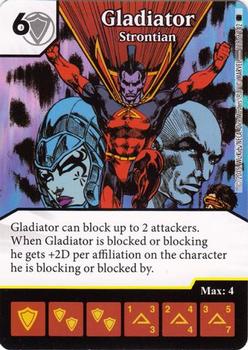 2015 Dice Masters The Amazing Spider-Man #118of142 Gladiator Front
