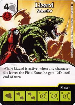 2015 Dice Masters The Amazing Spider-Man #125of142 Lizard Front