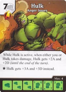 2014 Dice Masters Avengers vs. X-Men #7 Hulk Front