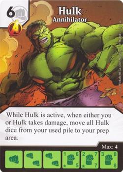 2014 Dice Masters Avengers vs. X-Men #8 Hulk Front