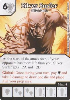 2014 Dice Masters Avengers vs. X-Men #58 Silver Surfer Front