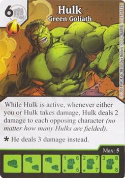 2014 Dice Masters Avengers vs. X-Men #77 Hulk Front
