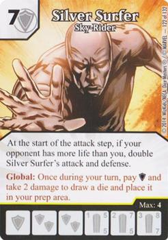 2014 Dice Masters Avengers vs. X-Men #122 Silver Surfer Front