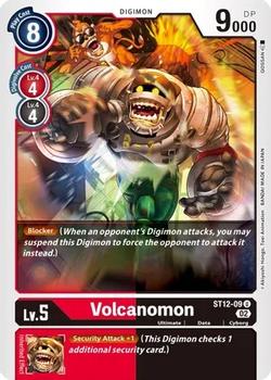 2022 Digimon Starter Deck Jesmon #ST12-09 Volcanomon Front