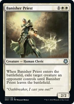 2022 Magic The Gathering Game Night: Free-for-All #7 Banisher Priest Front