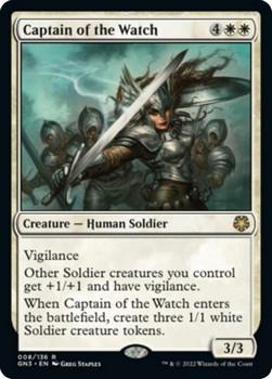 2022 Magic The Gathering Game Night: Free-for-All #8 Captain of the Watch Front