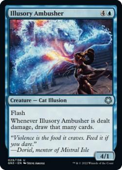 2022 Magic The Gathering Game Night: Free-for-All #29 Illusory Ambusher Front
