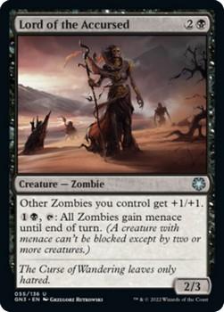 2022 Magic The Gathering Game Night: Free-for-All #55 Lord of the Accursed Front