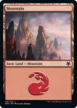 2022 Magic The Gathering Game Night: Free-for-All #132 Mountain Front