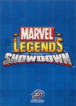 2006 Upper Deck Entertainment Marvel Legends Showdown Power Cards #ELK-01 Elektra (Crossed Blades) Back