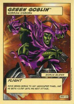 2006 Upper Deck Entertainment Marvel Legends Showdown Power Cards #GRG-02 Green Goblin (Flight) Front