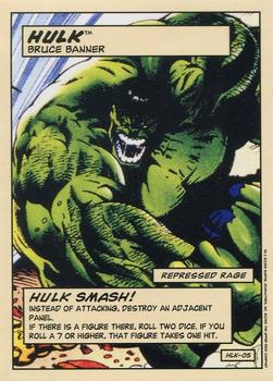 2006 Upper Deck Entertainment Marvel Legends Showdown Power Cards #HLK-05 Hulk (Hulk Smash!) Front