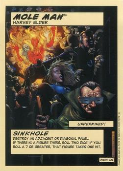 2006 Upper Deck Entertainment Marvel Legends Showdown Power Cards #MOM-05 Mole Man (Sinkhole) Front