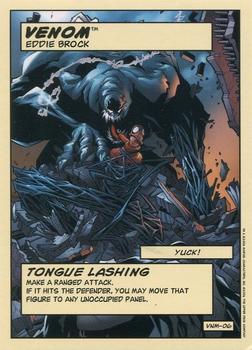 2006 Upper Deck Entertainment Marvel Legends Showdown Power Cards #VNM-06 Venom (Tongue Lashing) Front