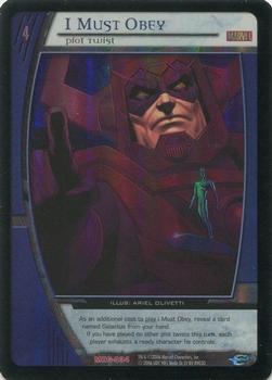 2006 Upper Deck Entertainment Marvel Vs. System Heralds of Galactus - Foil #MHG-034b I Must Obey Front