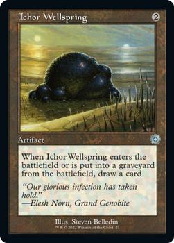 2022 Magic The Gathering The Brothers' War - Retro Frame Artifacts #21 Ichor Wellspring Front
