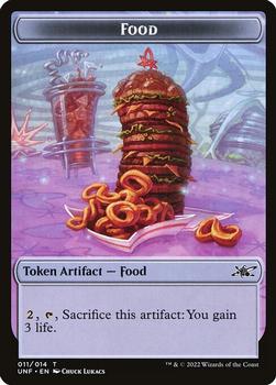 2022 Magic: The Gathering Unfinity - Tokens #011/014 Food Front