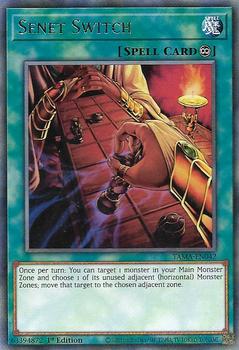 2022 Yu-Gi-Oh! Tactical Masters English 1st Edition #TAMA-EN042 Senet Switch Front