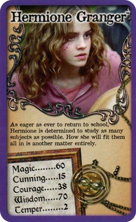 2018 Top Trumps Harry Potter and the Prisoner of Azkaban #NNO Hermione Granger Front