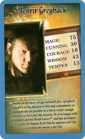 2018 Top Trumps Harry Potter and the Half-Blood Prince #NNO Fenrir Greyback Front