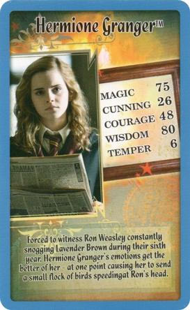 2018 Top Trumps Harry Potter and the Half-Blood Prince #NNO Hermione Granger Front