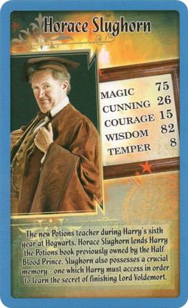 2018 Top Trumps Harry Potter and the Half-Blood Prince #NNO Horace Slughorn Front