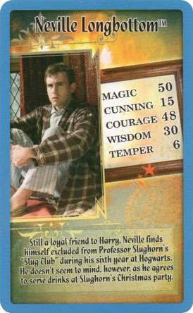 2018 Top Trumps Harry Potter and the Half-Blood Prince #NNO Neville Longbottom Front