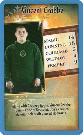 2018 Top Trumps Harry Potter and the Half-Blood Prince #NNO Vincent Crabbe Front