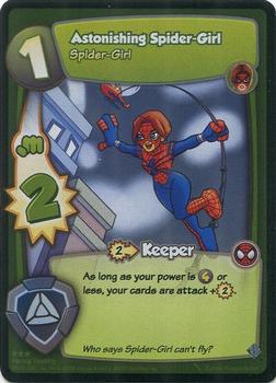 2012 Marvel Super Hero Squad Online Hero's Destiny Expansion #NNO Astonishing Spider-Girl (Spider-Girl) Front