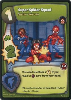 2012 Marvel Super Hero Squad Online Hero's Destiny Expansion #NNO Super Spider Squad (Spider-Woman) Front