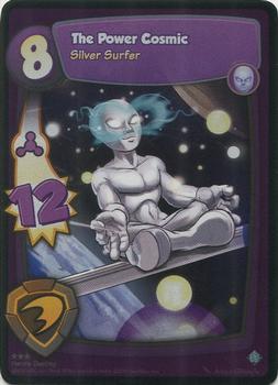 2012 Marvel Super Hero Squad Online Hero's Destiny Expansion #NNO The Power Cosmic (Silver Surfer) Front