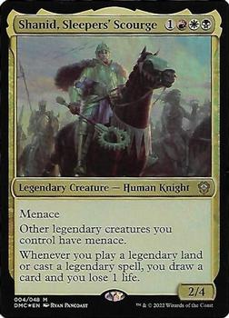2022 Magic The Gathering Dominaria United Commander #4 Shanid, Sleepers' Scourge Front