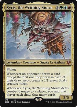 2022 Magic The Gathering Dominaria United Commander #175 Xyris, the Writhing Storm Front