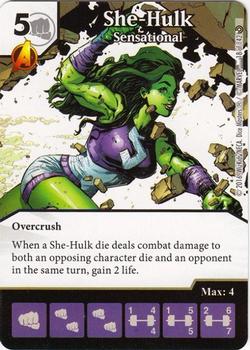 2016 Dice Masters Civil War #18/142 She-Hulk Front