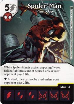 2016 Dice Masters Civil War #130/142 Spider-Man Front