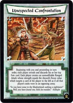 2001 Legend of the 5 Rings A Perfect Cut #39 Unexpected Confrontation Front