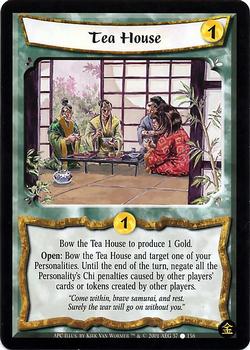 2001 Legend of the 5 Rings A Perfect Cut #57 Tea House Front