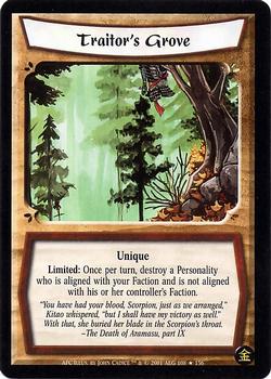 2001 Legend of the 5 Rings A Perfect Cut #108 Traitor's Grove Front