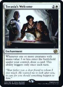 2022 Magic The Gathering The Brothers' War - Prerelease Promos #30 Tocasia's Welcome Front