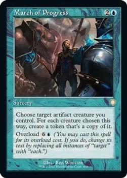 2022 Magic The Gathering The Brothers' War - Commander Decks #8 March of Progress Front