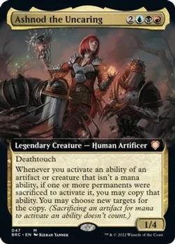 2022 Magic The Gathering The Brothers' War - Commander Decks #47 Ashnod the Uncaring Front