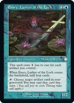2022 Magic The Gathering The Brothers' War - Commander Decks #81 Emry, Lurker of the Loch Front