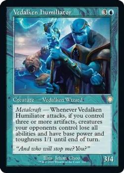 2022 Magic The Gathering The Brothers' War - Commander Decks #100 Vedalken Humiliator Front