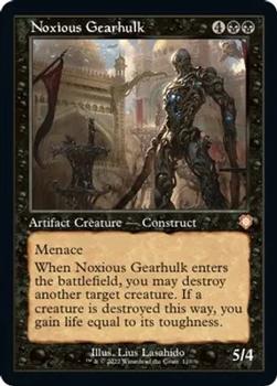 2022 Magic The Gathering The Brothers' War - Commander Decks #110 Noxious Gearhulk Front