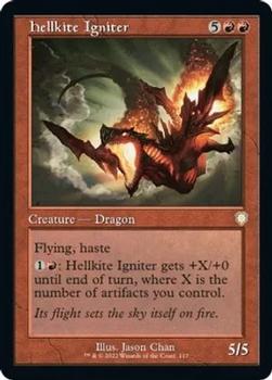 2022 Magic The Gathering The Brothers' War - Commander Decks #117 Hellkite Igniter Front