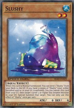 2019 Yu-Gi-Oh! Speed Duel: Attack from the Deep English 1st Edition #SBAD-EN029 Slushy Front
