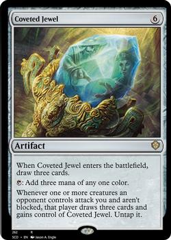 2022 Magic The Gathering Starter Commander Decks #262 Coveted Jewel Front